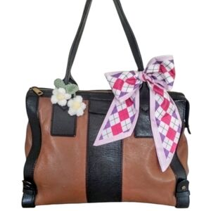 Fossil Gwen Genuine Leather Satchel Tote Bag